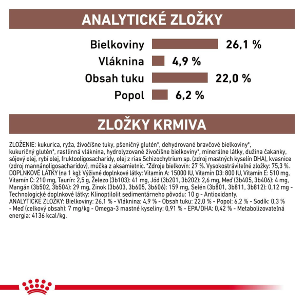 ROYAL CANIN CAT HEPATIC granule pre mačky na podporu funkcie pečene v prípade chronickej pečeňovej nedostatočnosti - 2 Kg