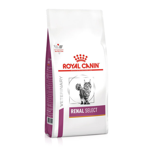 ROYAL CANIN CAT RENAL SELECT DRY granule pre dospelé mačky na podporu funkcie obličiek v prípade chronickej obličkovej nedostatočnosti - 0.4 Kg