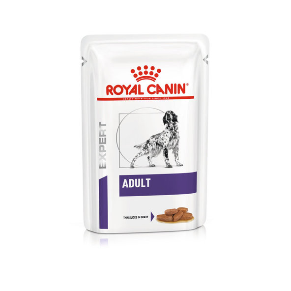 ROYAL CANIN DOG ADULT GRAVY kapsičky pre psov na podporu optimálneho zdravia 12 x 100 g