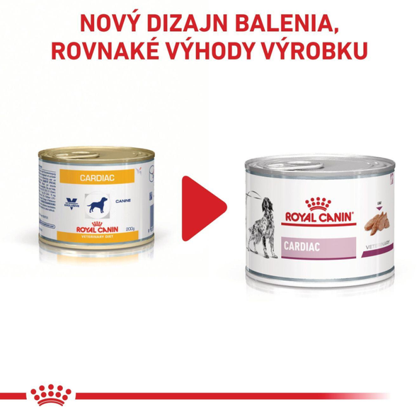 ROYAL CANIN DOG CARDIAC LOAF konzerva pre psov so srdcovými ochoreniami 410 g