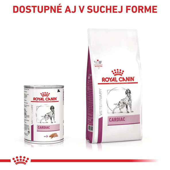 ROYAL CANIN DOG CARDIAC LOAF konzerva pre psov so srdcovými ochoreniami 410 g