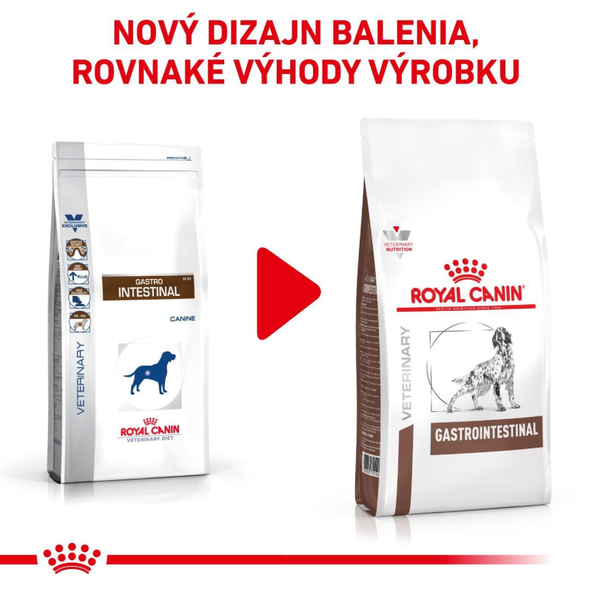 ROYAL CANIN DOG GASTROINTESTINAL granule pre psov s gastrointestinálnym ochorením 2 kg