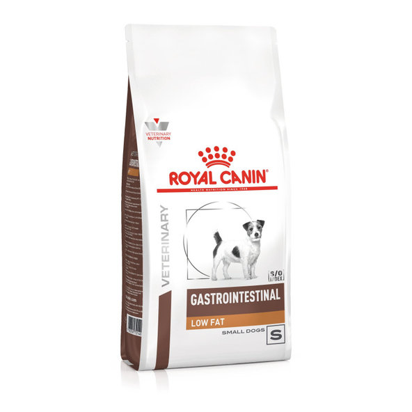 ROYAL CANIN DOG GASTROINTESTINAL LOW FAT SMALL DOG ​​granule so zníženým obsahom tuku pre malých dospelých psov 1,5 kg