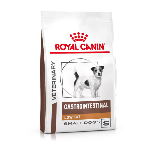 ROYAL CANIN DOG GASTROINTESTINAL LOW FAT SMALL DOG ​​granule so zníženým obsahom tuku pre malých dospelých psov 8 kg