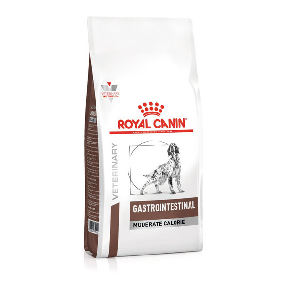 ROYAL CANIN DOG GASTROINTESTINAL MODERATE CALORIE granule pre psov s gastrointestinálnymi poruchami a sklonmi k nadváhe 7,5 kg