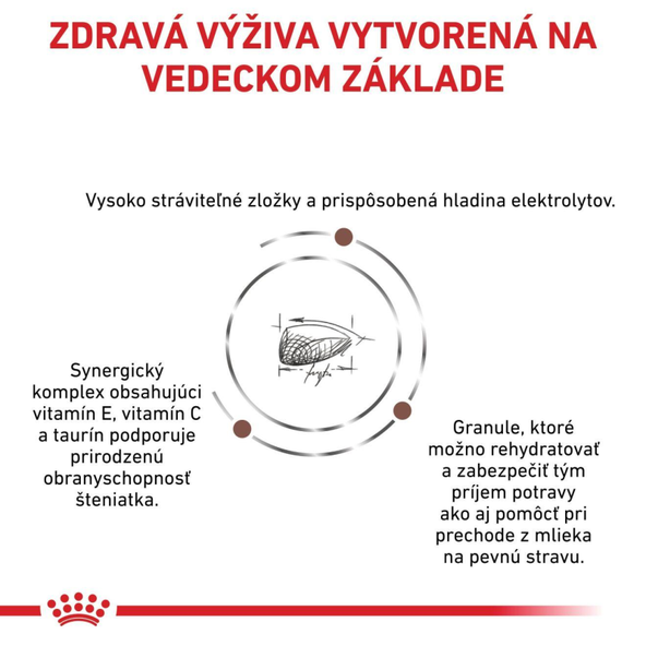 ROYAL CANIN DOG GASTROINTESTINAL PUPPY granule pre šteňatá s ochorením tráviaceho traktu 1 kg