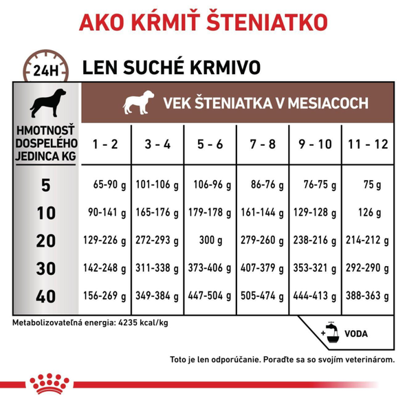 ROYAL CANIN DOG GASTROINTESTINAL PUPPY granule pre šteňatá s ochorením tráviaceho traktu 10 kg