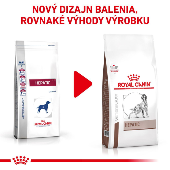 ROYAL CANIN DOG HEPATIC granule pre psov na podporu chronickej pečeňovej nedostatočnosti 12 kg