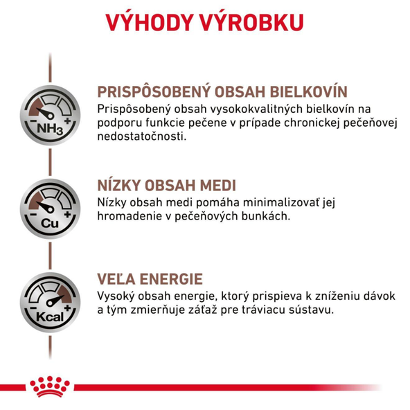 ROYAL CANIN DOG HEPATIC granule pre psov na podporu chronickej pečeňovej nedostatočnosti 1,5 kg