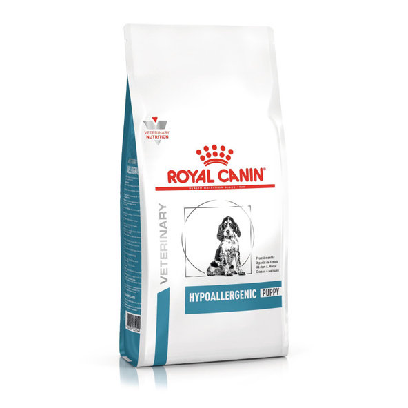 ROYAL CANIN DOG HYPOALLERGENIC PUPPY granule pre šteňatá na kontrolu nežiaducich reakcií na krmivo počas obdobia rastu 3,5 kg