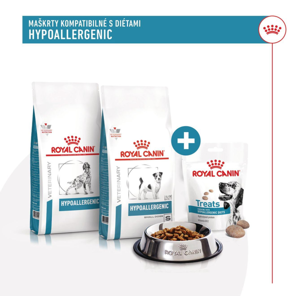 ROYAL CANIN DOG HYPOALLERGENIC TREATS maškrty pre psov s hypoalergénnou diétou 230 g