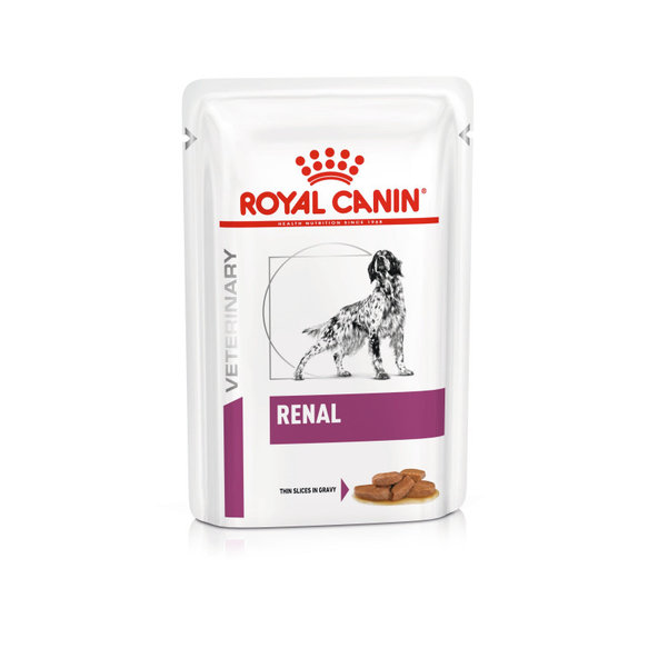 ROYAL CANIN DOG RENAL IN GRAVY kapsičky v šťave pre psov na podporu funkcie obličiek 12x100 g