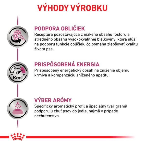 ROYAL CANIN DOG RENAL SPECIAL granule pre psov na podporu funkcie obličiek 10 kg