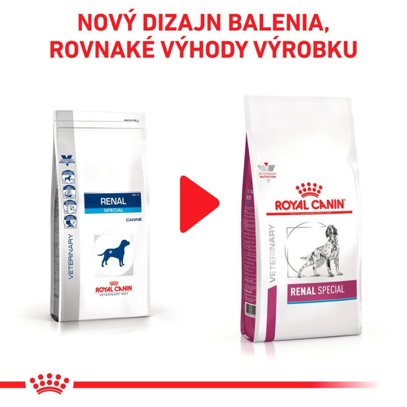 ROYAL CANIN DOG RENAL SPECIAL granule pre psov na podporu funkcie obličiek 10 kg