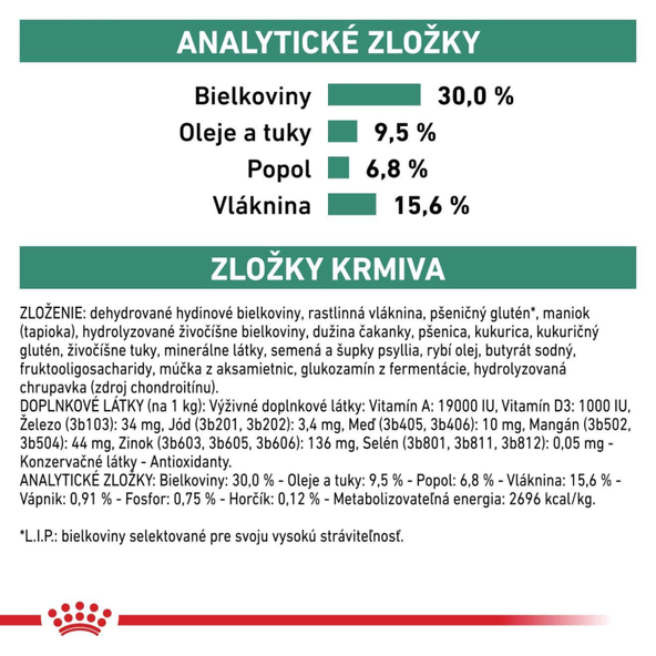 ROYAL CANIN DOG SATIETY WEIGHT MANAGEMENT SMALL DOG ​​granule na zníženie a udržanie optimálnej hmotnosti 1,5 kg