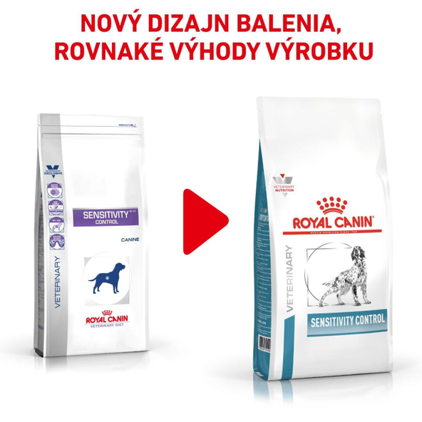 ROYAL CANIN DOG SENSITIVITY CONTROL granule pre psov s nežiaducimi reakciami na potravu 7 kg