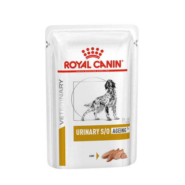 ROYAL CANIN DOG URINARY S/O AGEING 7+ WET kapsičky pre starnúce psy na rozpúšťanie struvitových kameňov 12x85 g