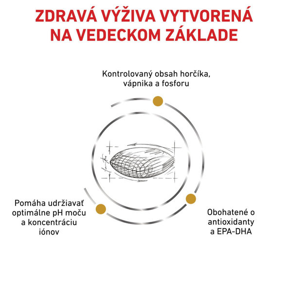 ROYAL CANIN DOG URINARY S/O granule pre psov na rozpustenie struvitových kameňov 2 kg