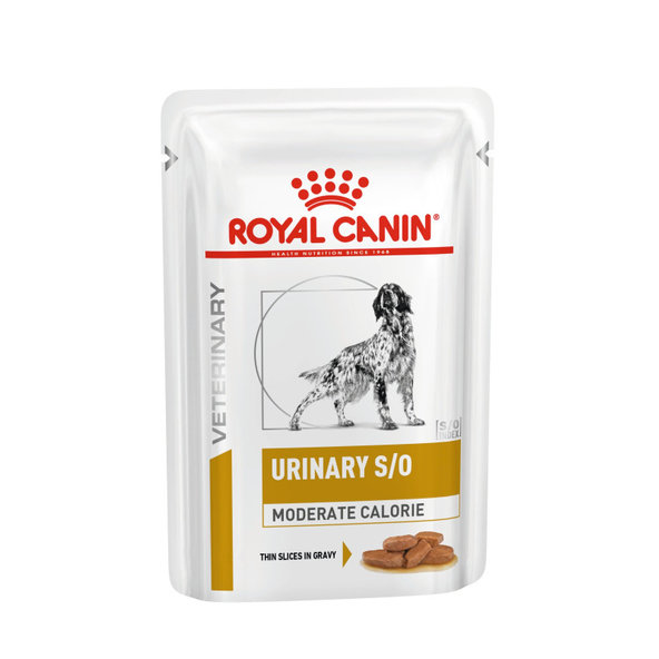 ROYAL CANIN DOG URINARY S/O MODERATE CALORIE WET kapsičky pre psov na rozpúšťanie struvitových kameňov 12x100 g