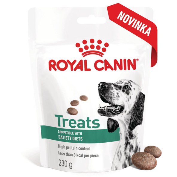 ROYAL CANIN DOGSATIETY TREATS maškrty pre psov s chudnúcim diétnym plánom 230 g