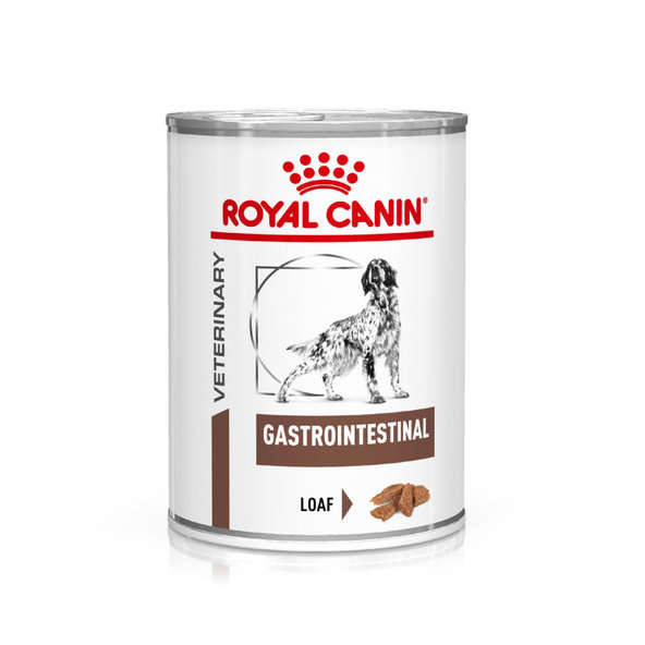 ROYAL CANIN GASTROINTESTINAL DOG LOAF paštéta pre psov s gastrointestinálnym ochorením 400 g