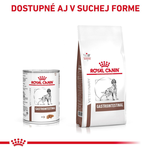 ROYAL CANIN GASTROINTESTINAL DOG LOAF paštéta pre psov s gastrointestinálnym ochorením 200 g