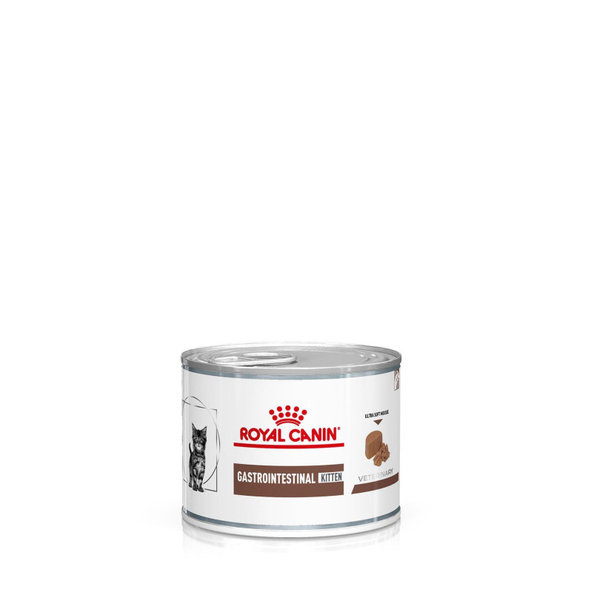 ROYAL CANIN GASTROINTESTINAL KITTEN MOUSSE CAN pena pre mačiatka s gastrointestinálnymi poruchami 195 g