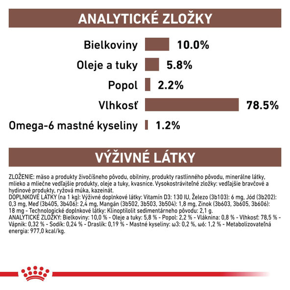 ROYAL CANIN GASTROINTESTINAL PUPPY MOUSSE pena pre šteňatá trpiace ochorením tráviaceho traktu 195 g