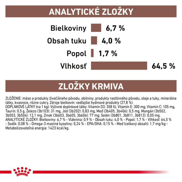 ROYAL CANIN HEPATIC DOG LOAF CAN paštéta na podporu funkcie pečene 420 g