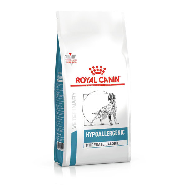 ROYAL CANIN Hypoallergenic Moderate Calorie granule pre psov s nežiaducimi reakciami na potravu 1,5 kg