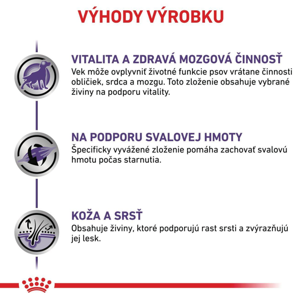 ROYAL CANIN MATURE CONSULT MEDIUM DRY granule pre starnúce stredne veľké psy 10 kg