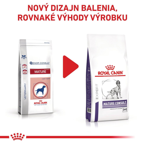 ROYAL CANIN MATURE CONSULT MEDIUM DRY granule pre starnúce stredne veľké psy 10 kg
