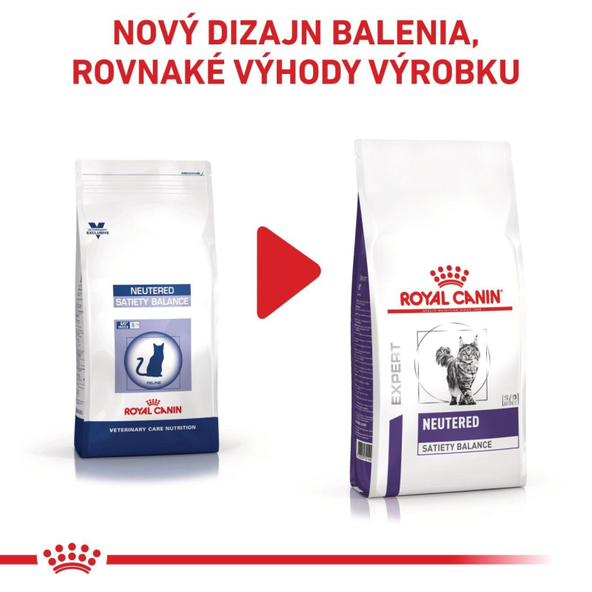 ROYAL CANIN NEUTERED SATIETY BALANCE CAT DRY granule pre dospelé sterilizované mačky so sklonom k ​​nadváhe 1,5 kg