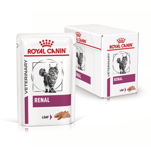ROYAL CANIN RENAL CAT WET kapsičky pre dospelé mačky na podporu funkcie obličiek 12x85 g