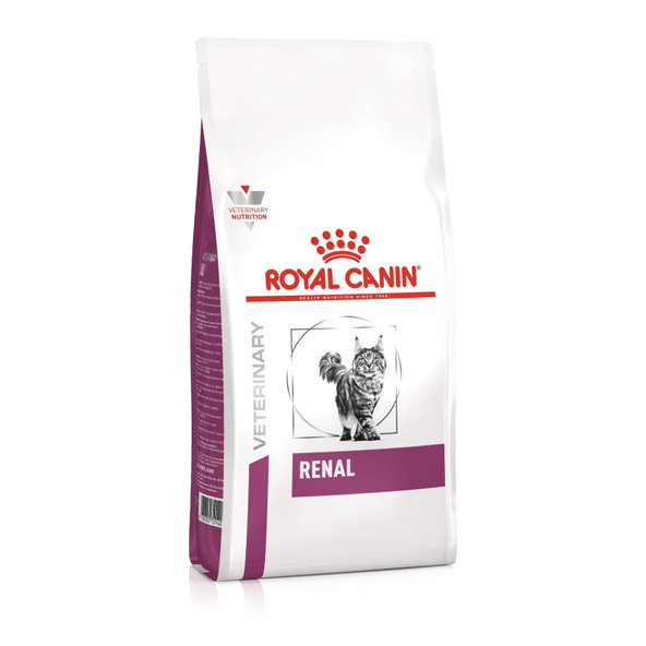 ROYAL CANIN RENAL DRY CAT granule pre dospelé mačky na podporu funkcie obličiek 2 kg