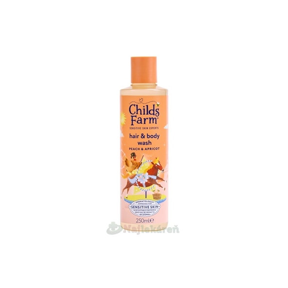 Childs Farm Hair & Body Wash umývacia emulzia 250 ml