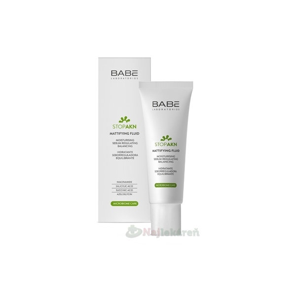 BABÉ AKNÉ Zmatňujúci hydratačný fluid 50 ml