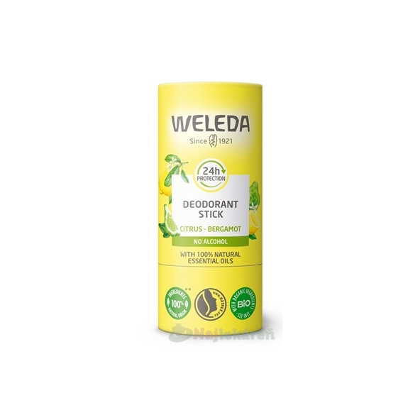 WELEDA DeoStick Citrus a Bergamot 50 g