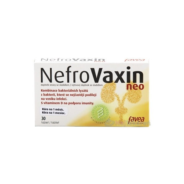 favea NefroVaxin neo s vitamínom D 30 tabliet