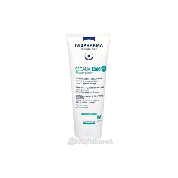 ISIS SECALIA ATO Shower Cream čistiaci krém s bariérovým účinkom 200 ml