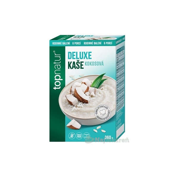 topnatur DELUXE KAŠA Kokosová instantná ryžová kaša 360 g
