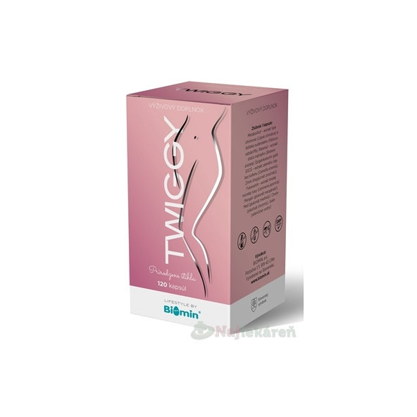 Biomin TWIGGY na podporu chudnutia 120 kapsúl