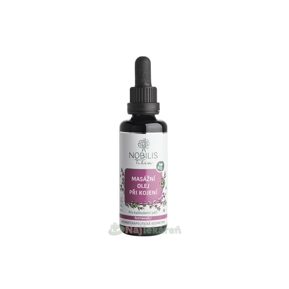 NOBILIS Tilia BIO Masážny olej pri dojčení 50ml