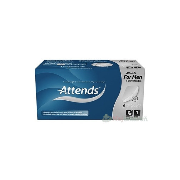 ATTENDS For Men 1 inkontinenčné vložky 189ml 25ks