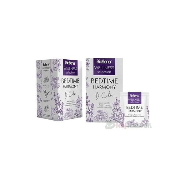 Biogena WELLNESS BEDTIME HARMONY bylinný čaj 20x2g