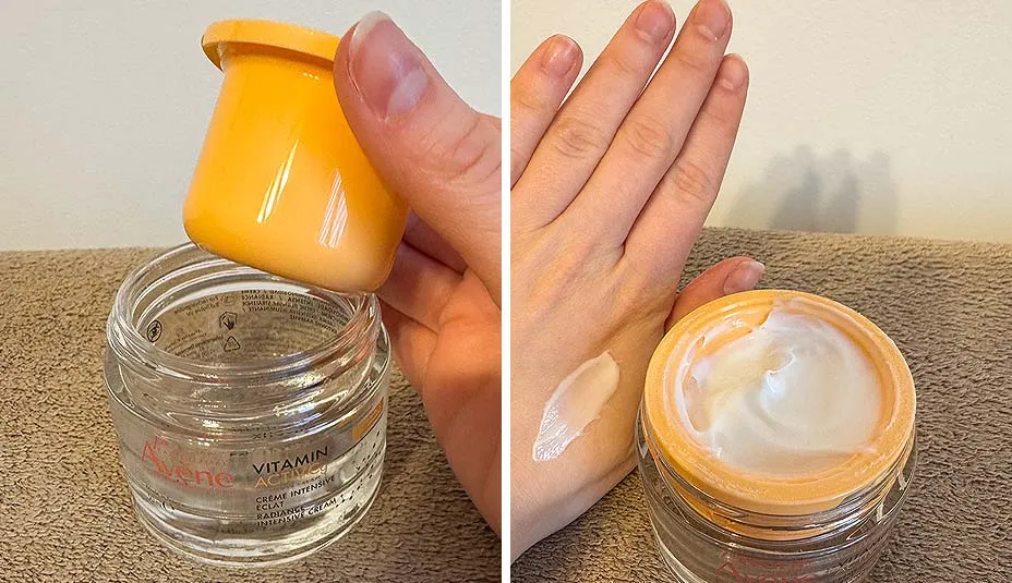 Recenzia Vianočného balíčka Avene s vitamínom C - krém s vitamínom C