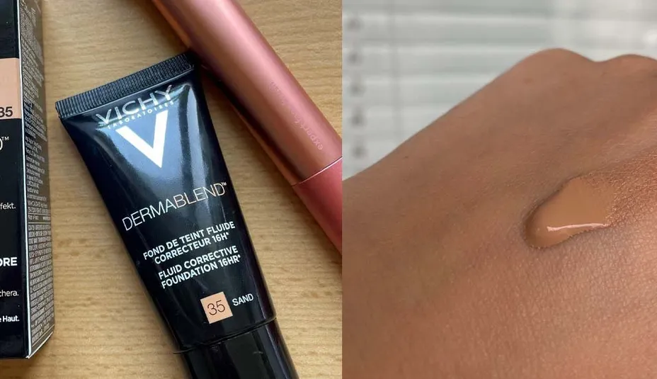 Recenzia make - upu Vichy Dermablend 35
