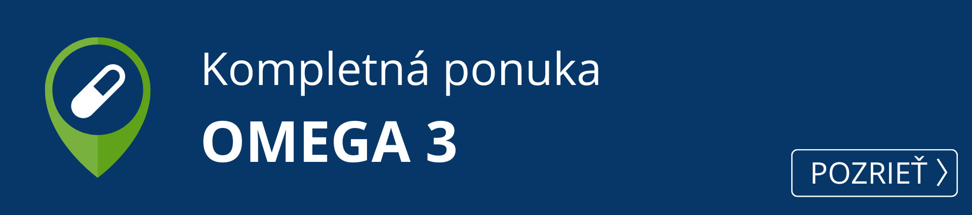  Kompletná ponuka omega 3 mastných kyselín