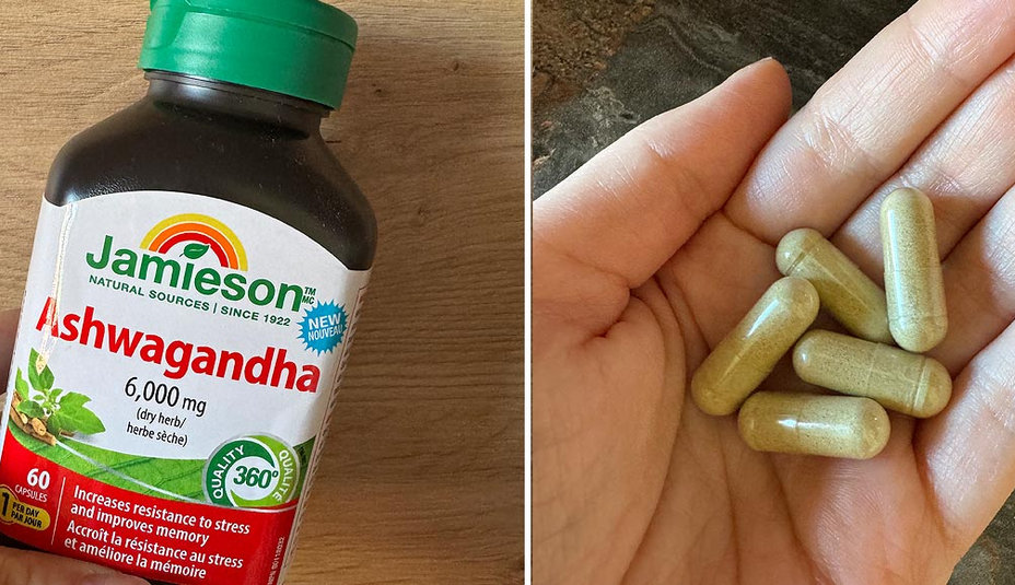 Recenzia Jamieson Ashwagandha 6000 mg