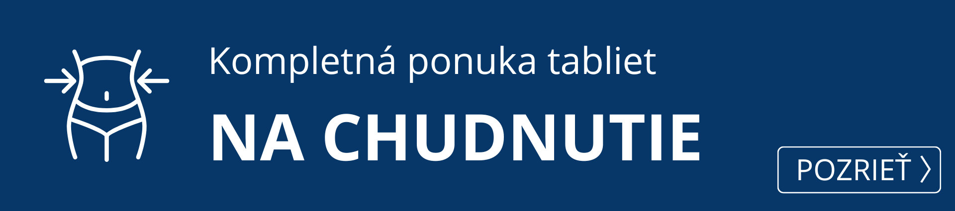  Kompletná ponuka produktov na chudnutie